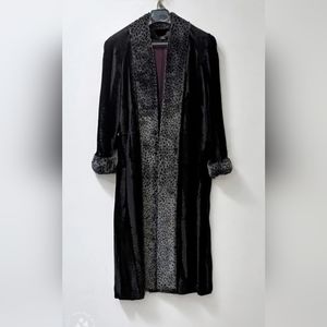 80s Vintage Caché Faux Fur Overcoat